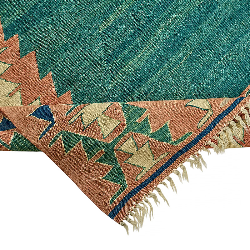 Turkish Handwoven Kilim Rug - K0092417