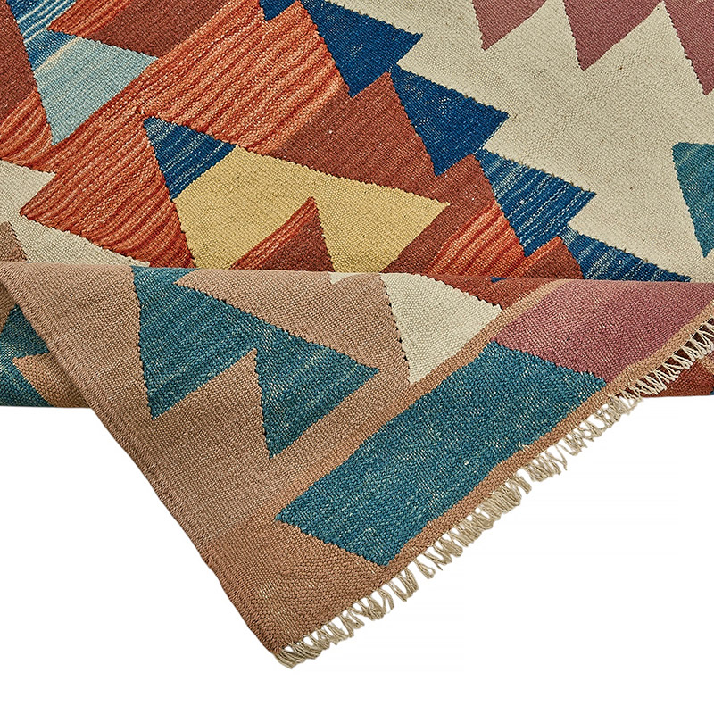 Turkish Handwoven Kilim Rug - K0092418