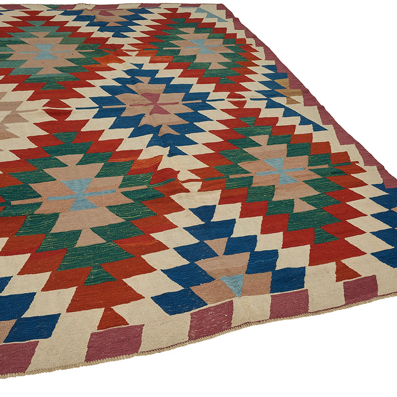 Turkish Handwoven Kilim Rug - K0092419
