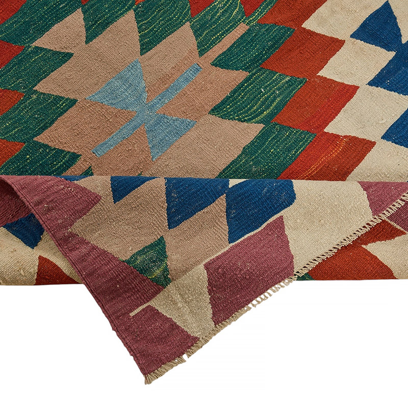 Turkish Handwoven Kilim Rug - K0092419