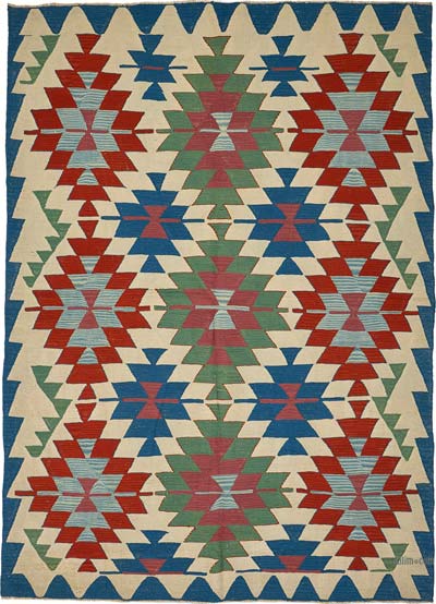 Alfombra Kilim Turca Tejida a Mano