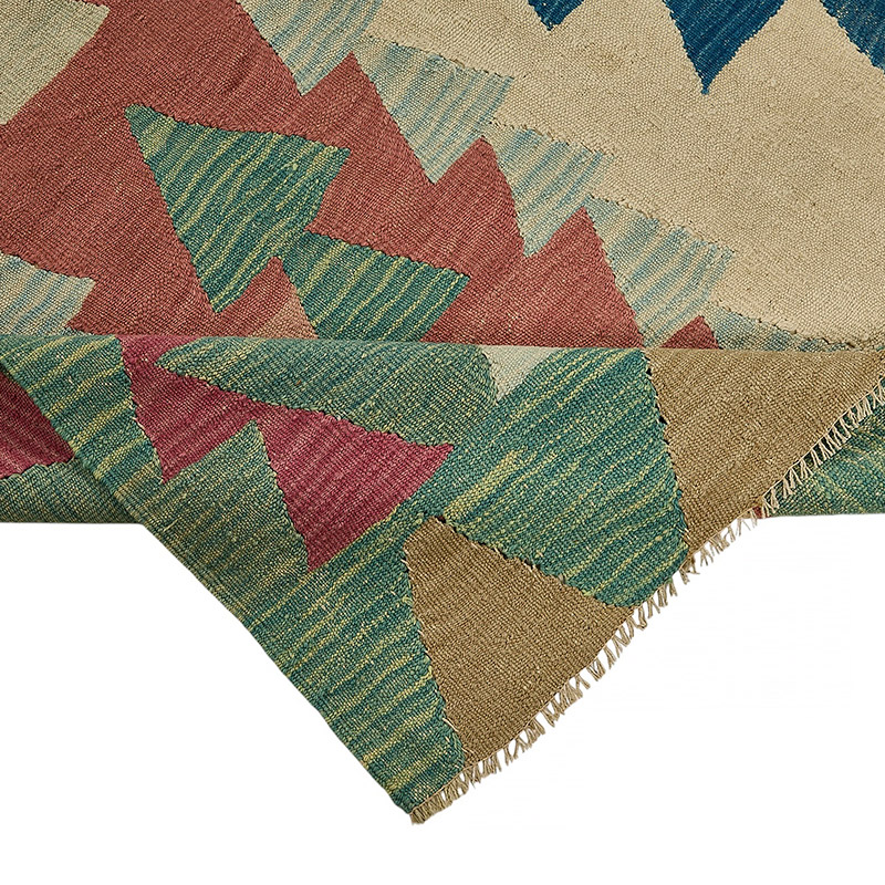 Turkish Handwoven Kilim Rug - K0092422