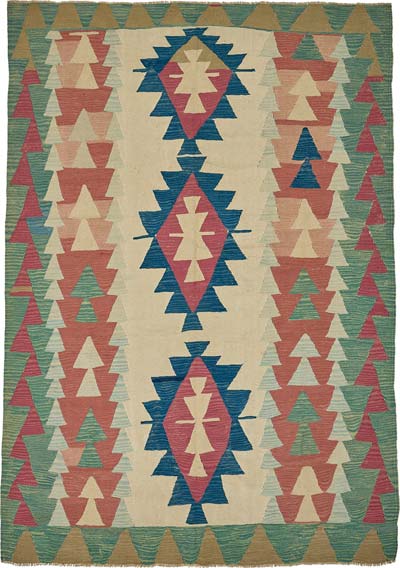 Turkish Handwoven Kilim Rug