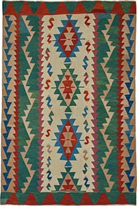 Turkish Handwoven Kilim Rug