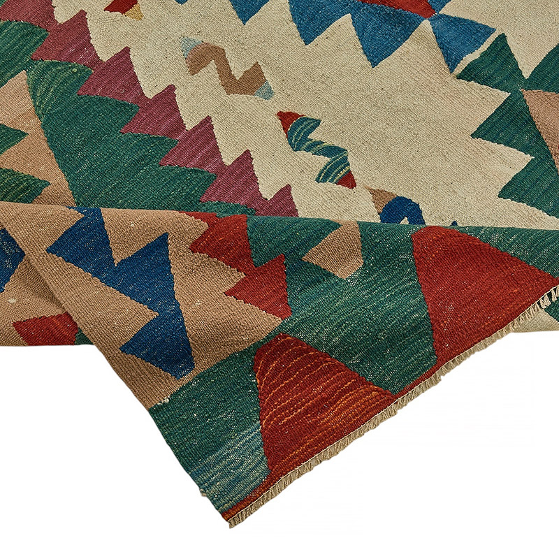 Turkish Handwoven Kilim Rug - K0092428