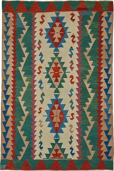Turkish Handwoven Kilim Rug