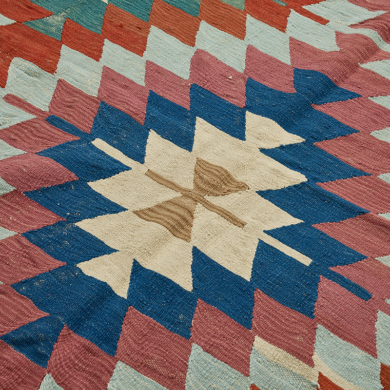 Turkish Handwoven Kilim Rug - K0092430
