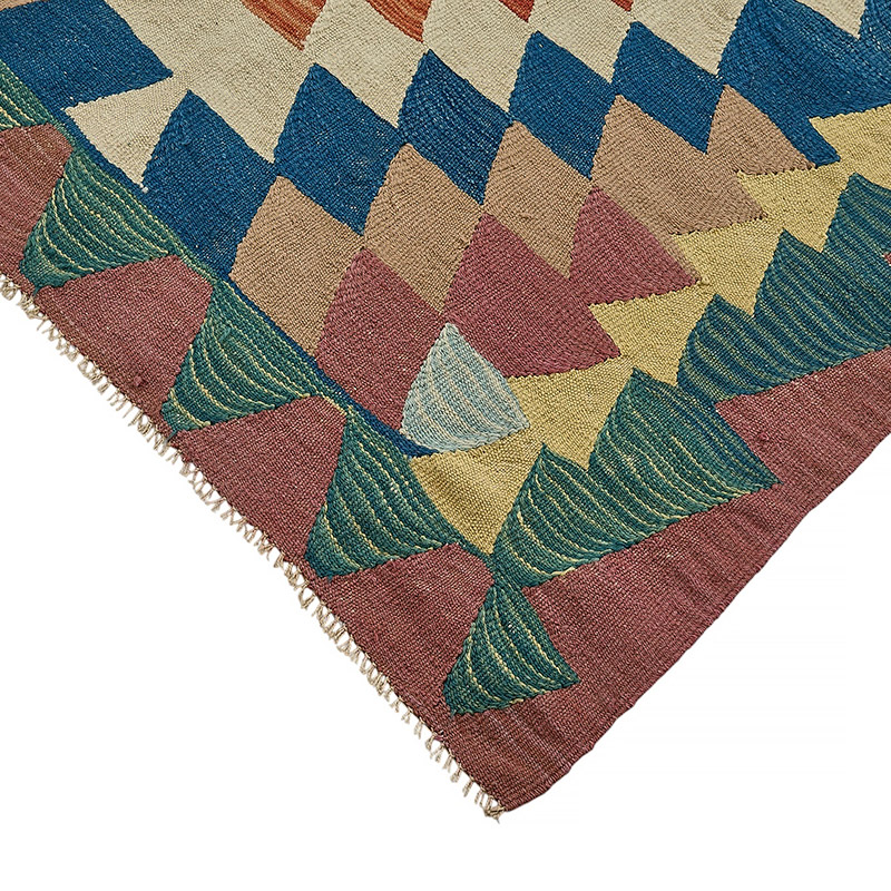 Turkish Handwoven Kilim Rug - K0092431