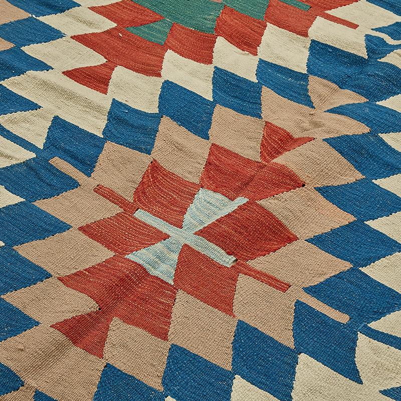 Turkish Handwoven Kilim Rug - K0092431