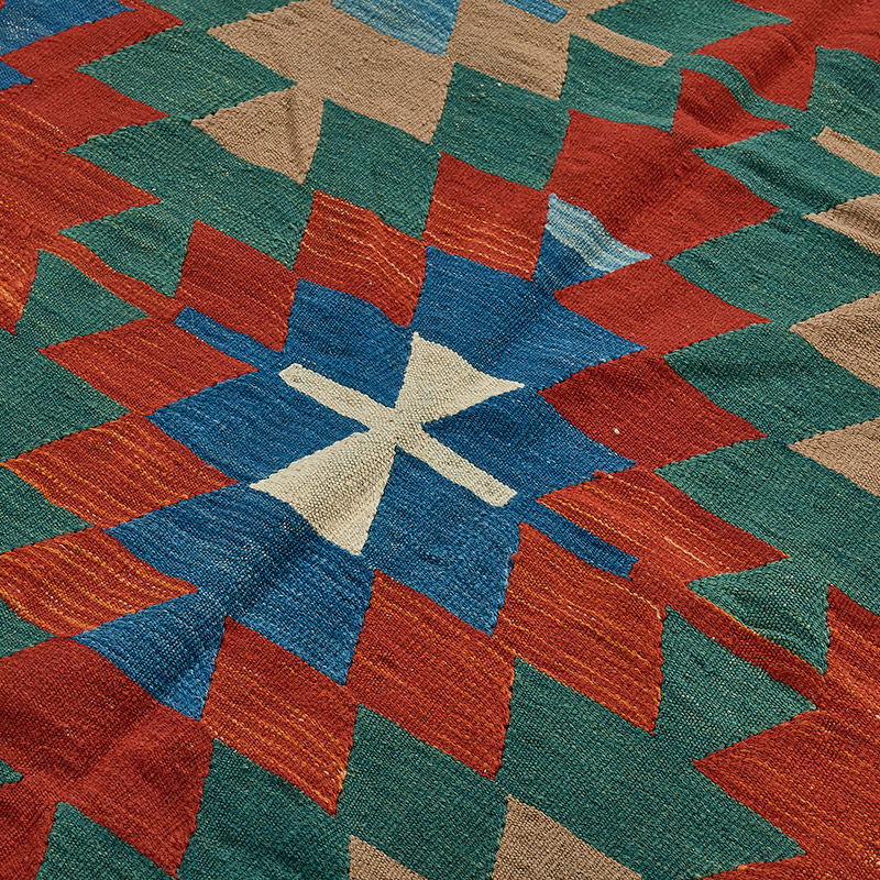 Turkish Handwoven Kilim Rug - K0092432