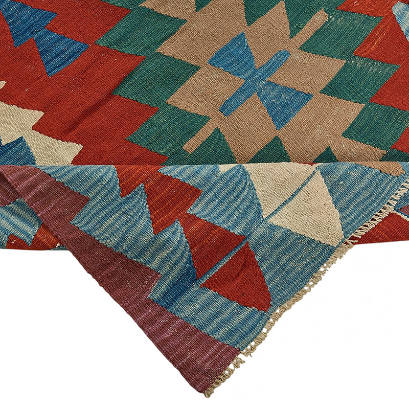 Turkish Handwoven Kilim Rug - K0092432