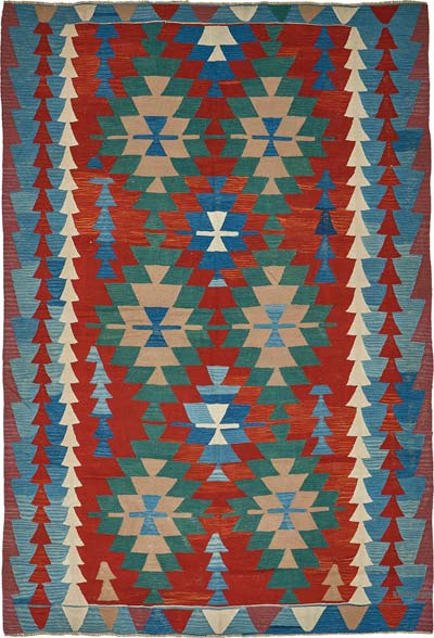 Turkish Handwoven Kilim Rug