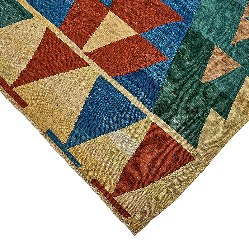 Alfombra Kilim Turca Tejida a Mano - K0092435