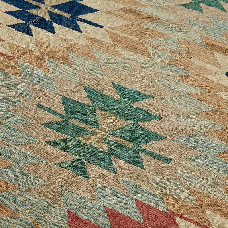 Turkish Handwoven Kilim Rug - K0092436