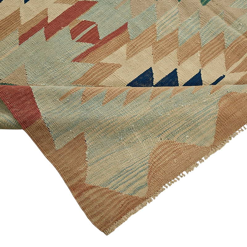Turkish Handwoven Kilim Rug - K0092436