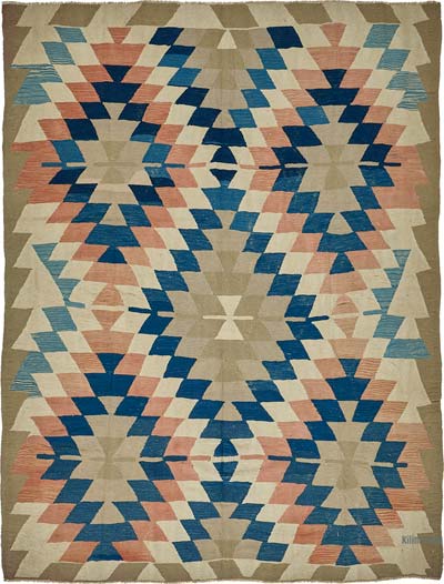 Turkish Handwoven Kilim Rug
