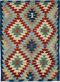 Turkish Handwoven Kilim Rug