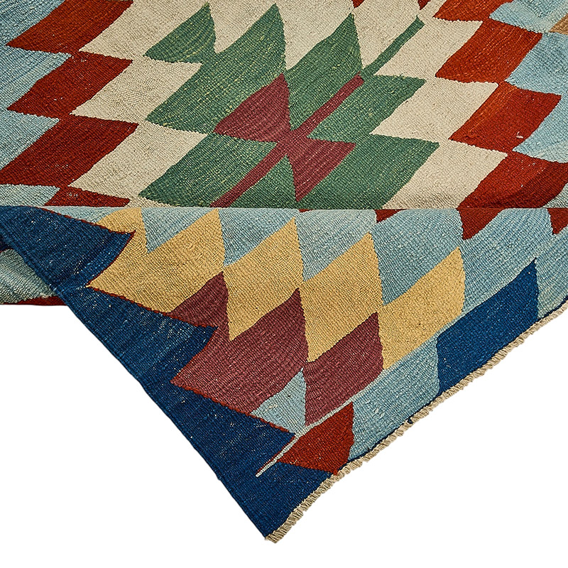 Turkish Handwoven Kilim Rug - K0092438