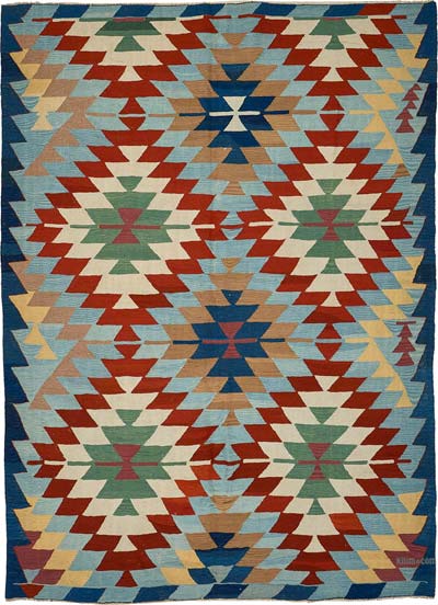 Turkish Handwoven Kilim Rug