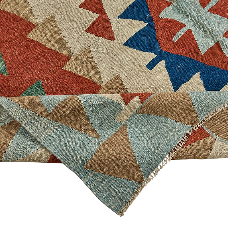Turkish Handwoven Kilim Rug - K0092439