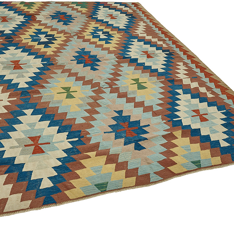 Turkish Handwoven Kilim Rug - K0092442