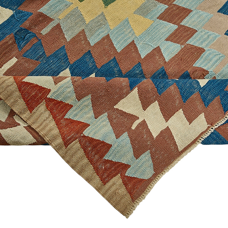 Turkish Handwoven Kilim Rug - K0092442