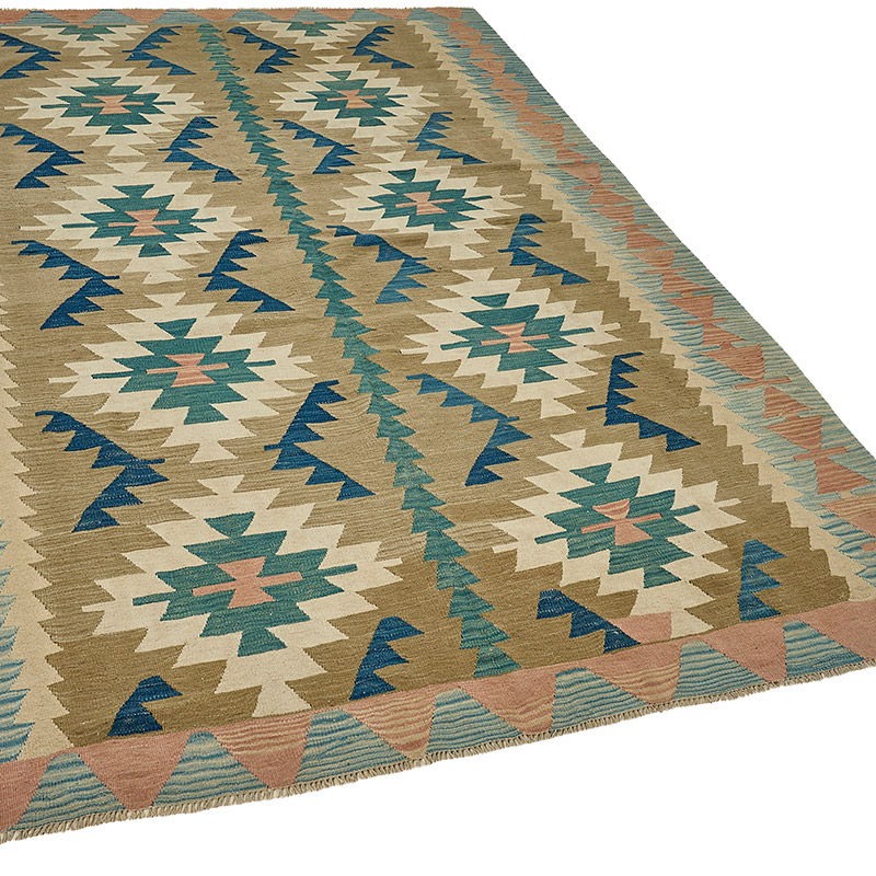 Turkish Handwoven Kilim Rug - K0092443