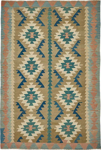 Turkish Handwoven Kilim Rug