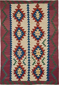 Turkish Handwoven Kilim Rug