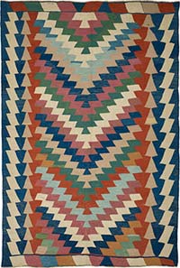 Turkish Handwoven Kilim Rug