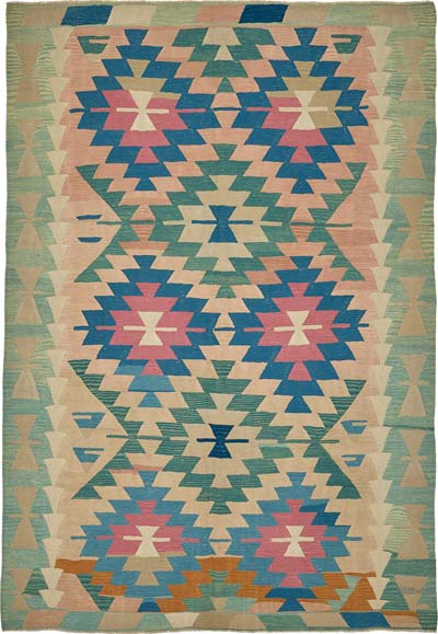 Alfombra Kilim Turca Tejida a Mano