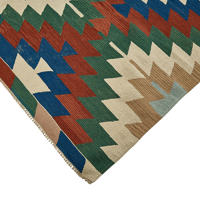 Turkish Handwoven Kilim Rug - K0092447