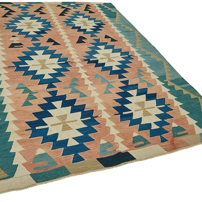 Turkish Handwoven Kilim Rug - K0092448