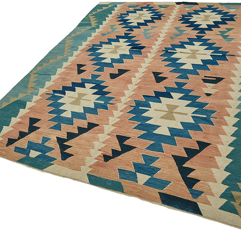 Turkish Handwoven Kilim Rug - K0092448