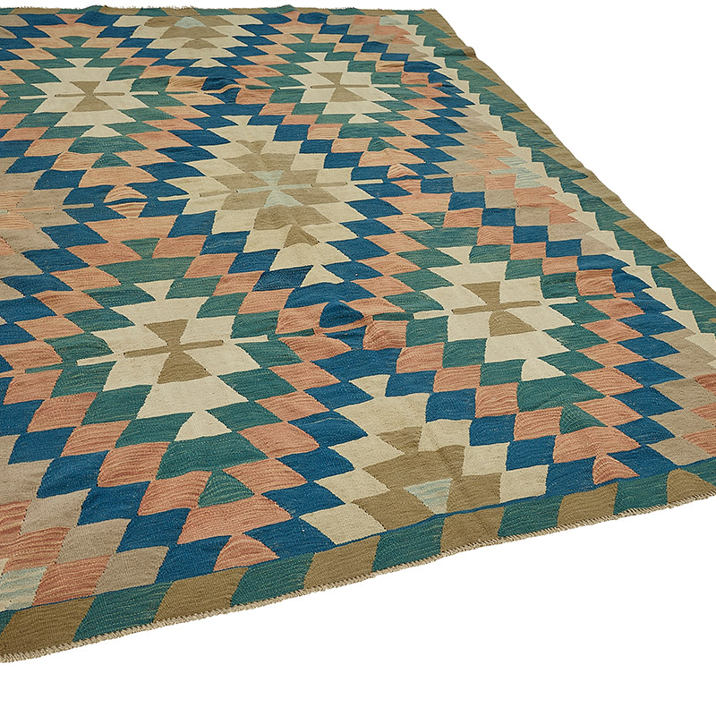 Turkish Handwoven Kilim Rug - K0092453