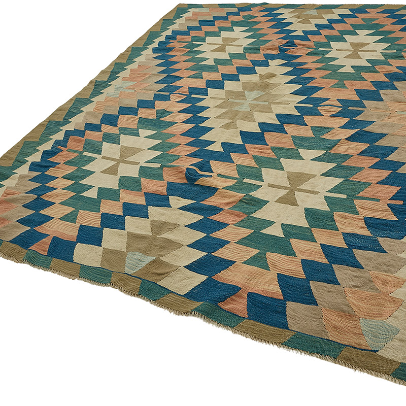 Turkish Handwoven Kilim Rug - K0092453