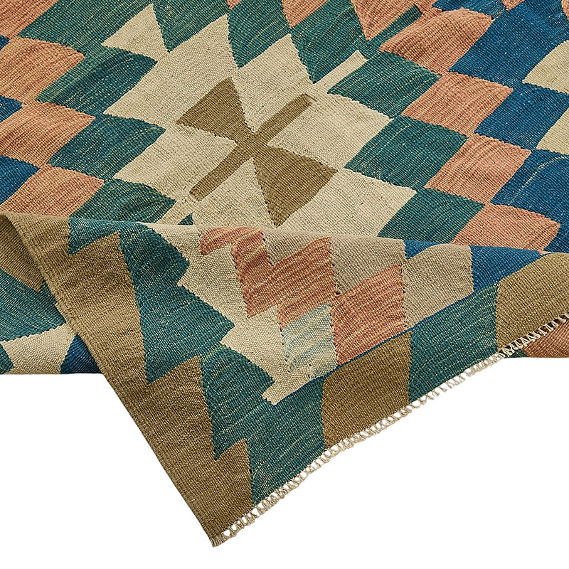 Turkish Handwoven Kilim Rug - K0092453