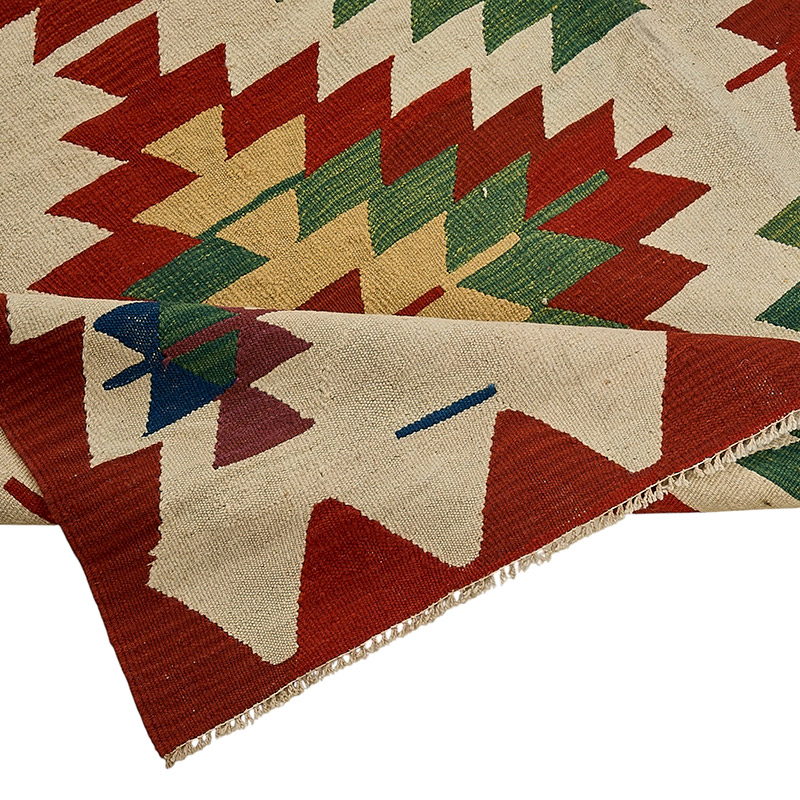 Turkish Handwoven Kilim Rug - K0092454