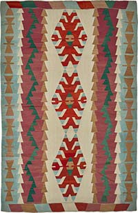 Turkish Handwoven Kilim Rug