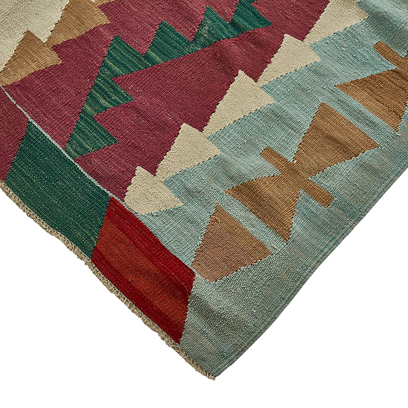 Turkish Handwoven Kilim Rug - K0092456
