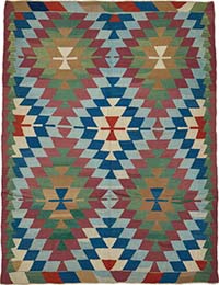 Turkish Handwoven Kilim Rug