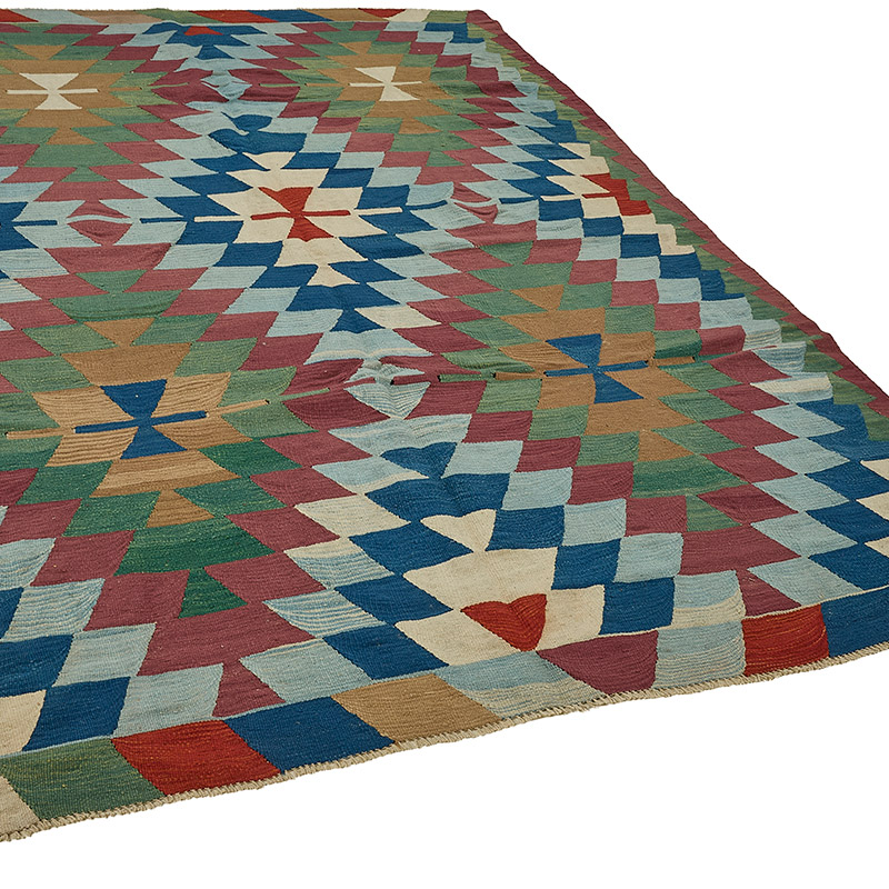 Turkish Handwoven Kilim Rug - K0092459
