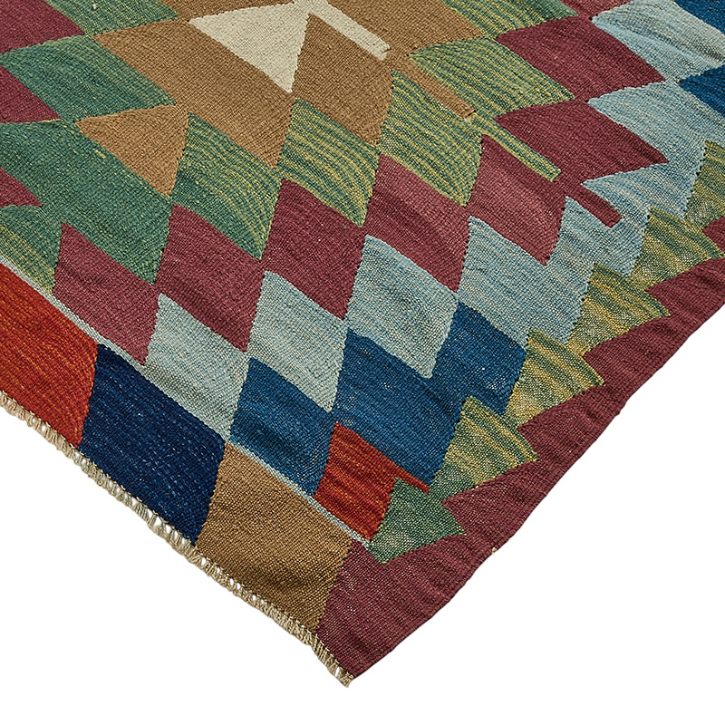 Turkish Handwoven Kilim Rug - K0092459