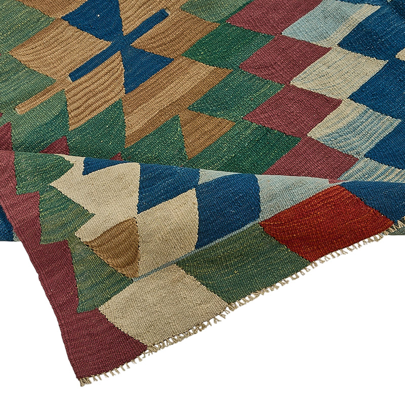 Turkish Handwoven Kilim Rug - K0092459