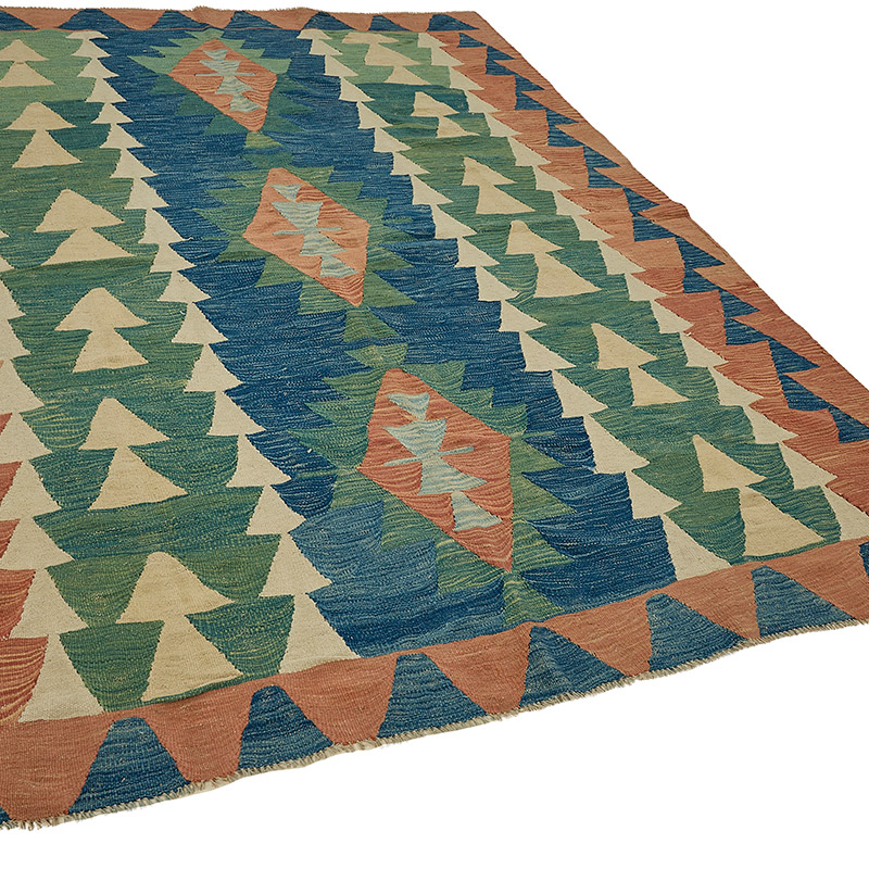 Turkish Handwoven Kilim Rug - K0092460