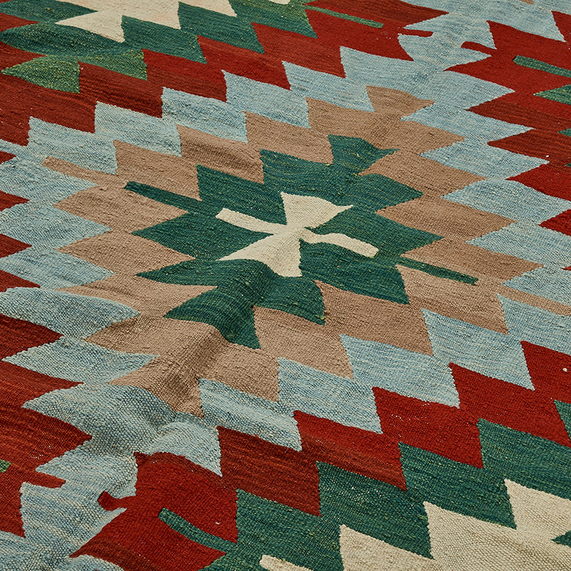Turkish Handwoven Kilim Rug - K0092463