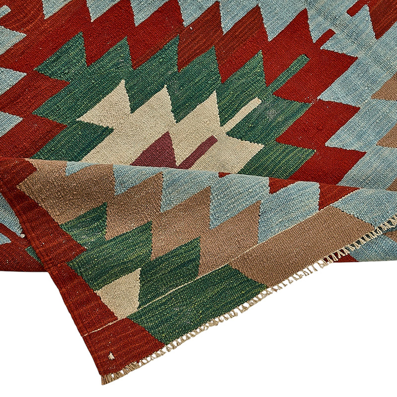 Turkish Handwoven Kilim Rug - K0092463