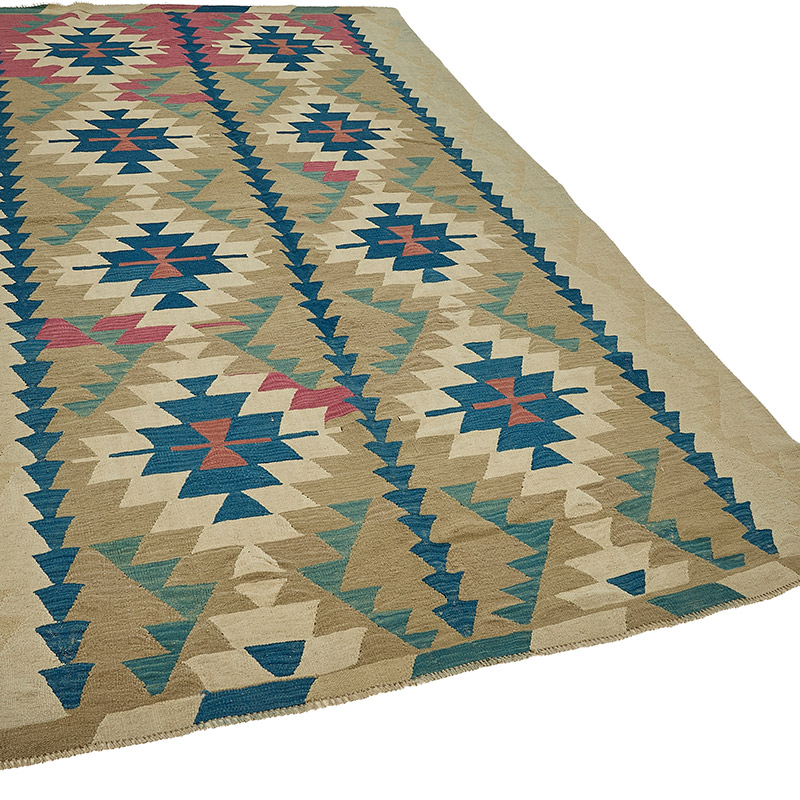Turkish Handwoven Kilim Rug - K0092465