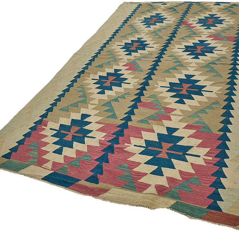 Turkish Handwoven Kilim Rug - K0092465