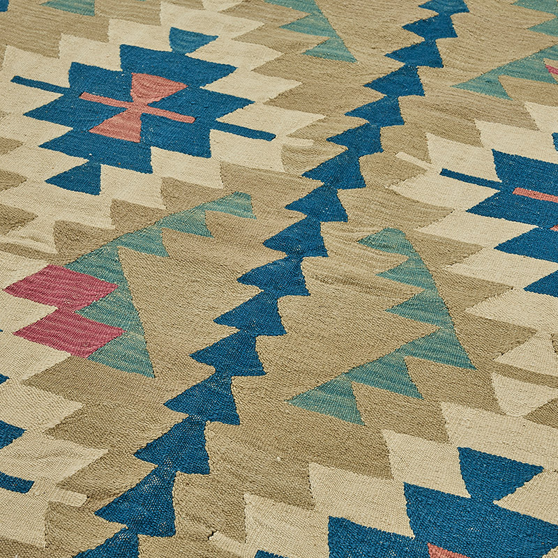 Turkish Handwoven Kilim Rug - K0092465